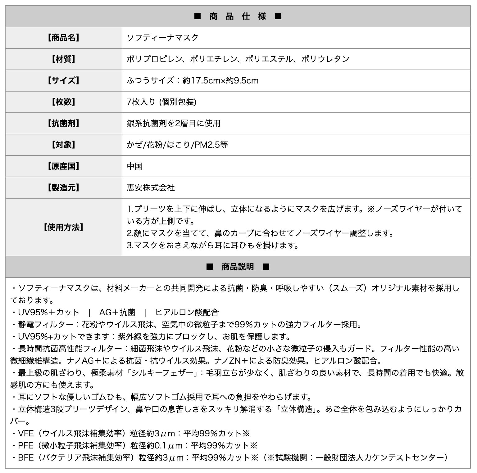7枚入り