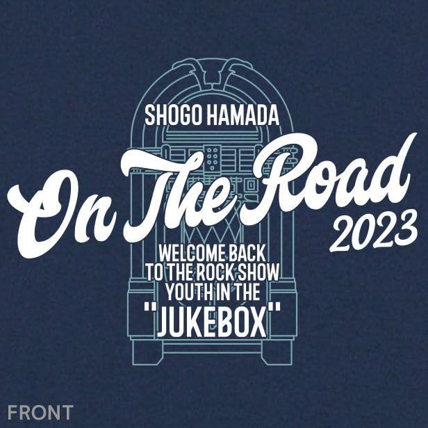 浜田省吾 （はまだしょうご）ON THE ROAD 2023 グッズ Tシャツ