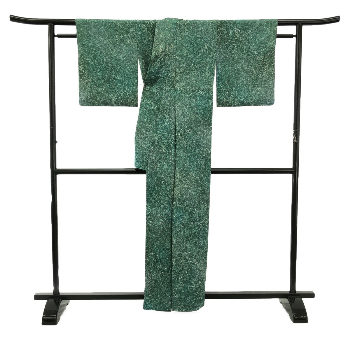 小紋/美品/グリーン/仕立上がり/適応身長150～158㎝/8345 小紋/美品/友禅/グリーン/仕立上がり/適応身長155～162㎝/11360 - メルカリ