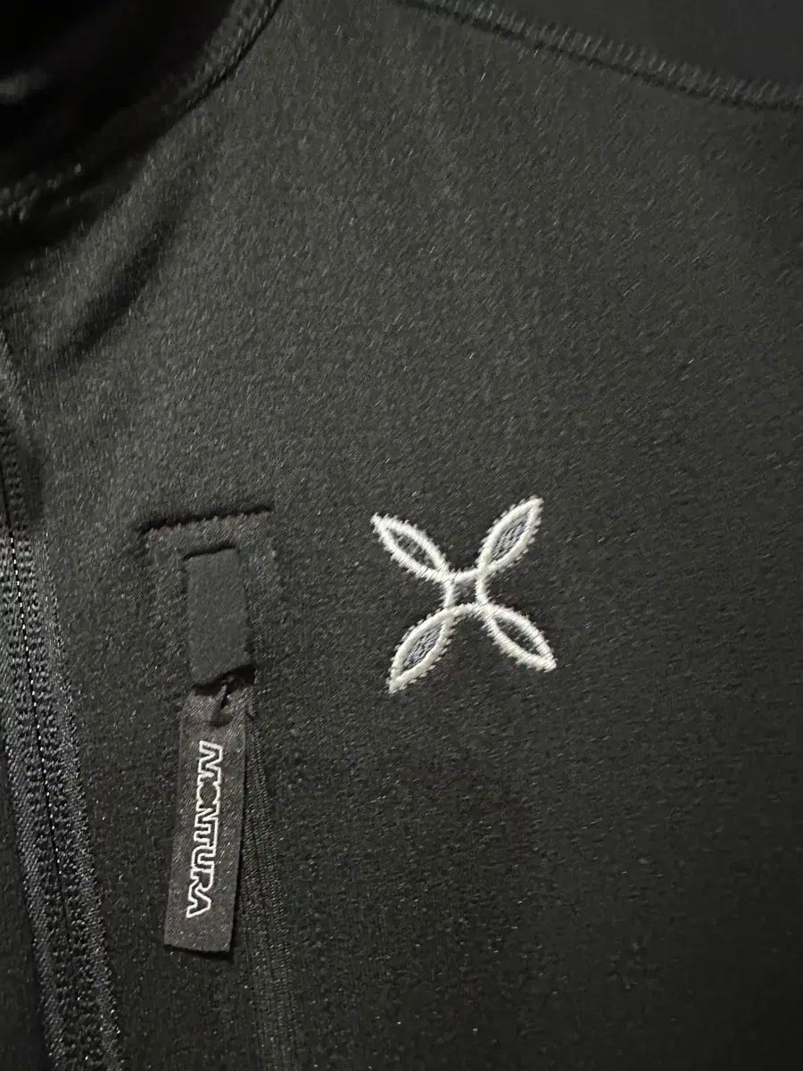 ジップアップジャケット ブラック