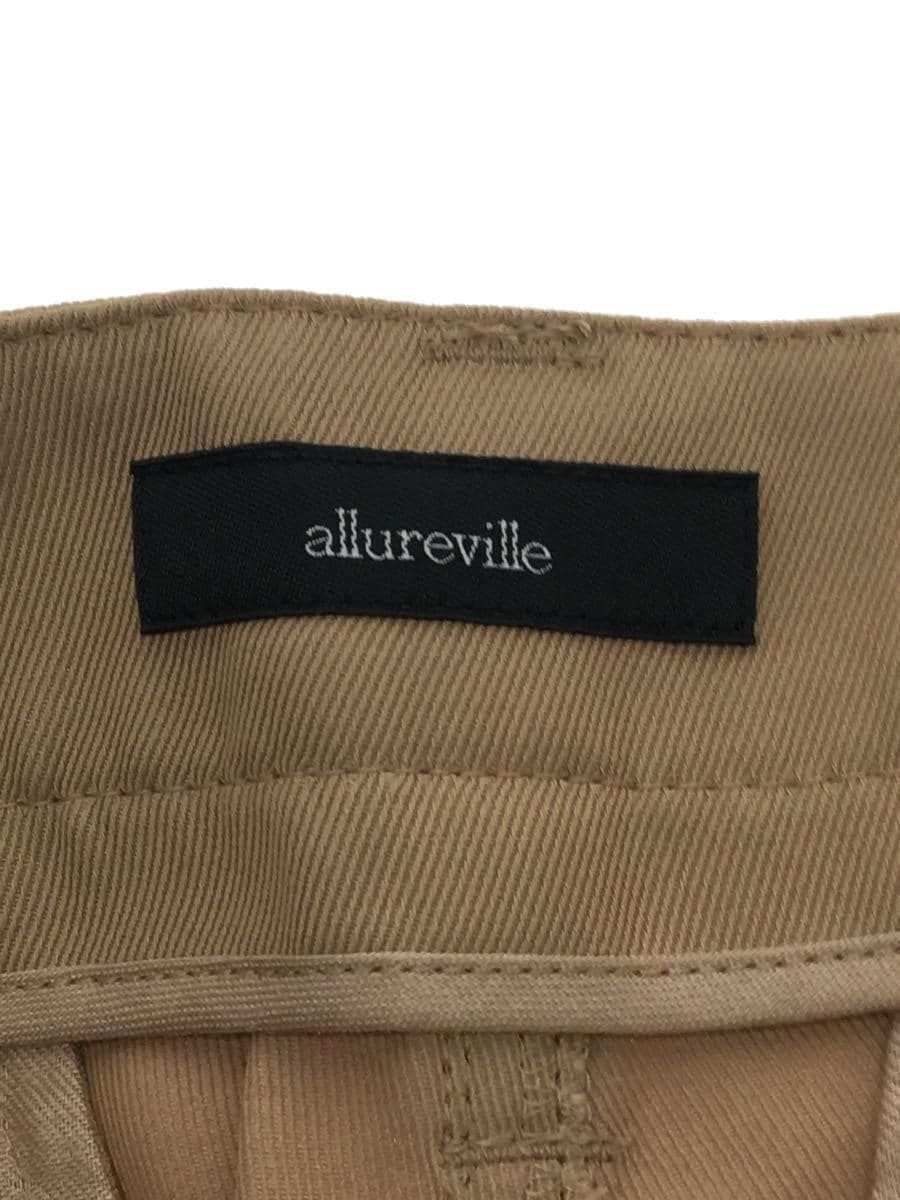 allureville バルキーシックチノカーゴパンツ 1 レーヨン ベージュ 202310-12-300-76-010