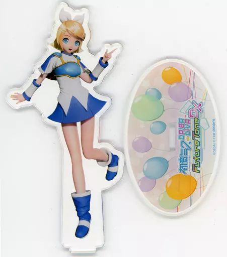 鏡音リン　アクリルスタンド　DAIBA DE DIVA　魔導師のタマゴ　初音ミク 中古】アクリルスタンド・アクリルパネル 鏡音リン(魔導師のタマゴ