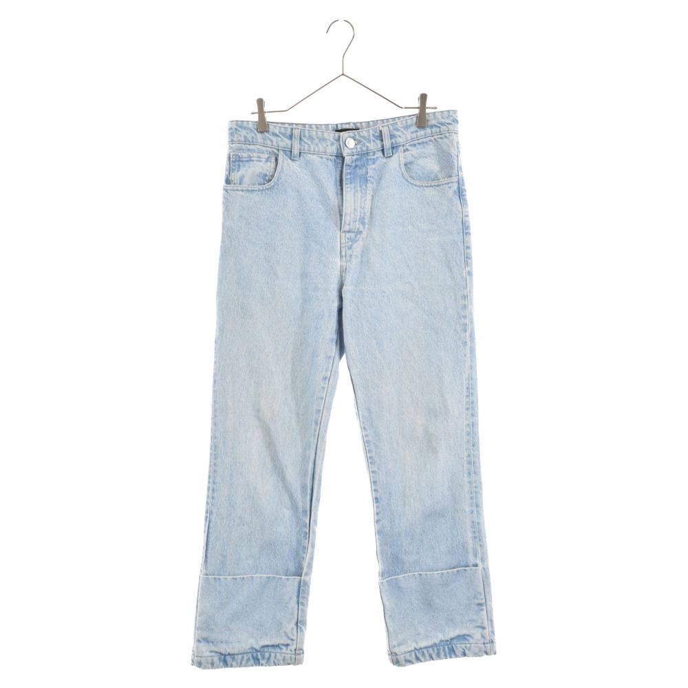 RAF SIMONS (ラフシモンズ) 20SS blue denim pants with turn-ups