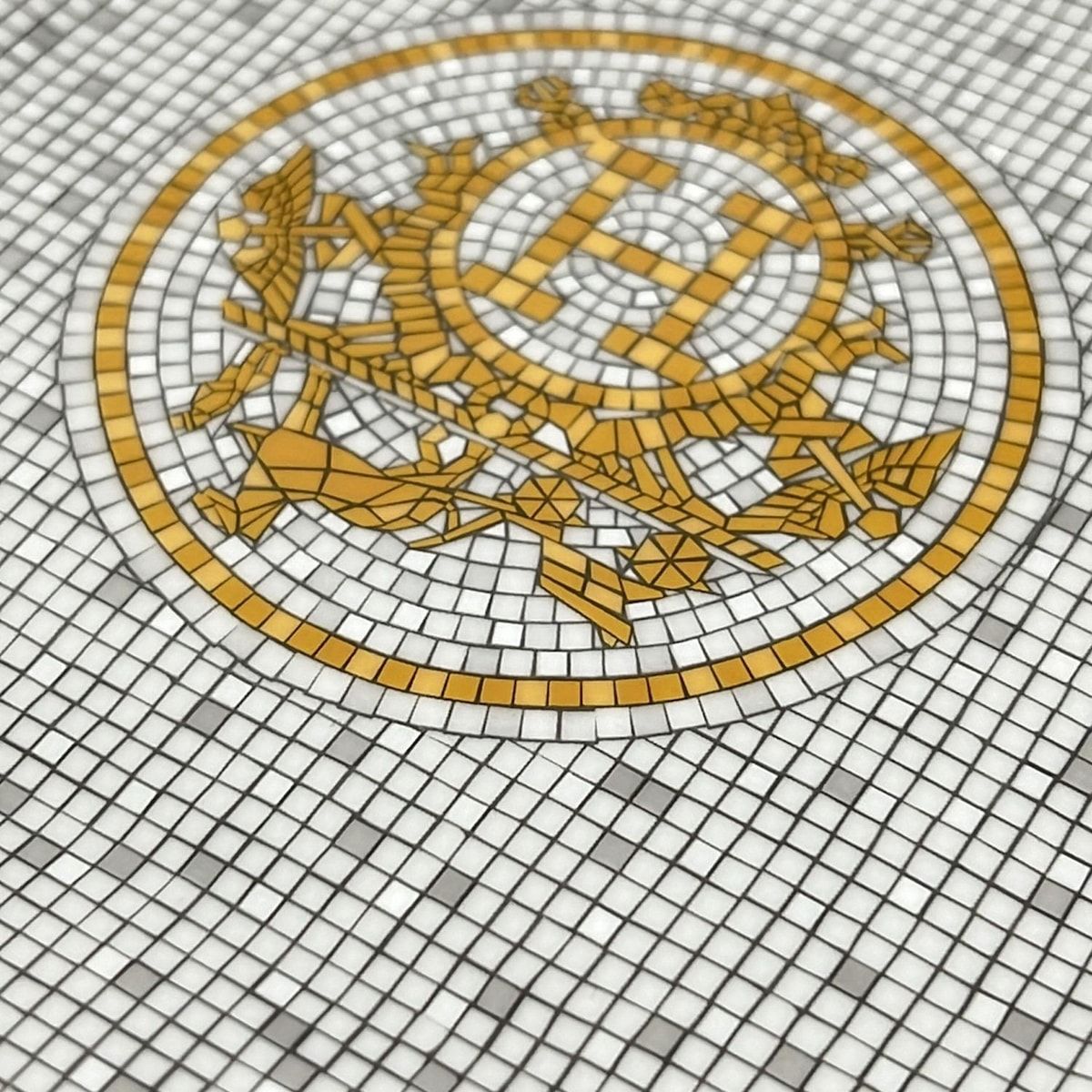 プチカレ 白×グレー×オレンジ