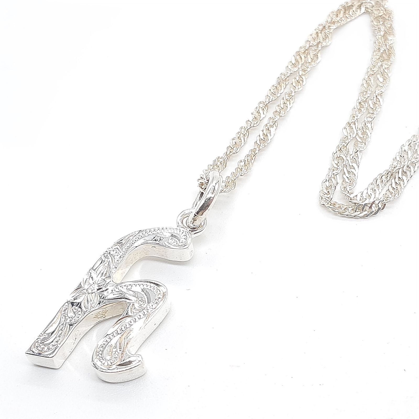 Lono ロノ ネックレス SILVER 925 シルバー イニシャル『h 