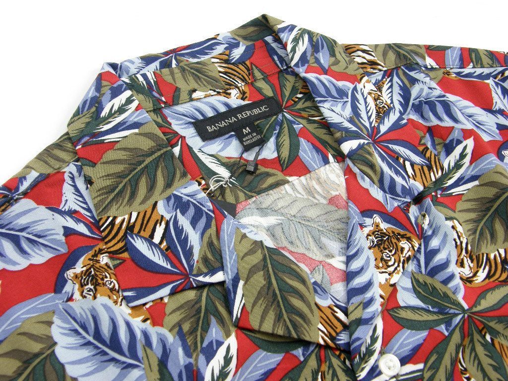 新品】 BANANA REPUBLIC ／ バナナリパブリック アロハシャツ