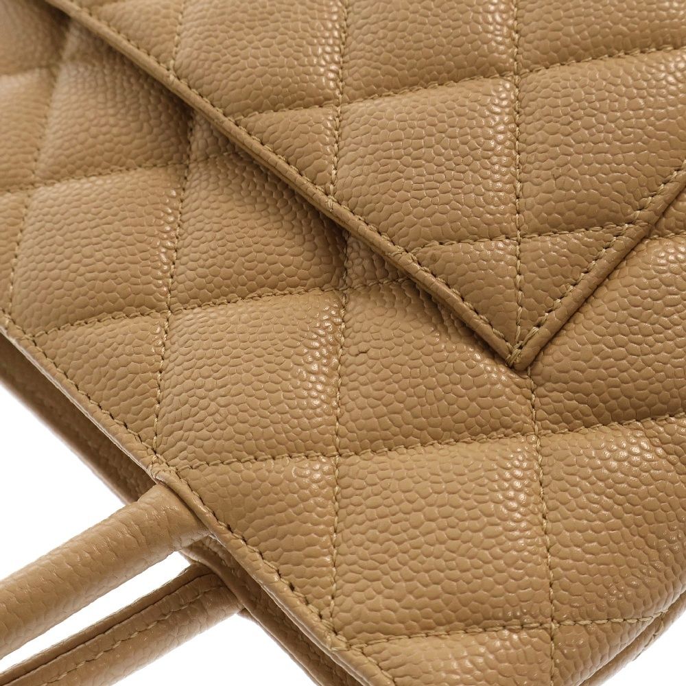 CHANEL (シャネル) 復刻トート キャビアスキン ココマーク