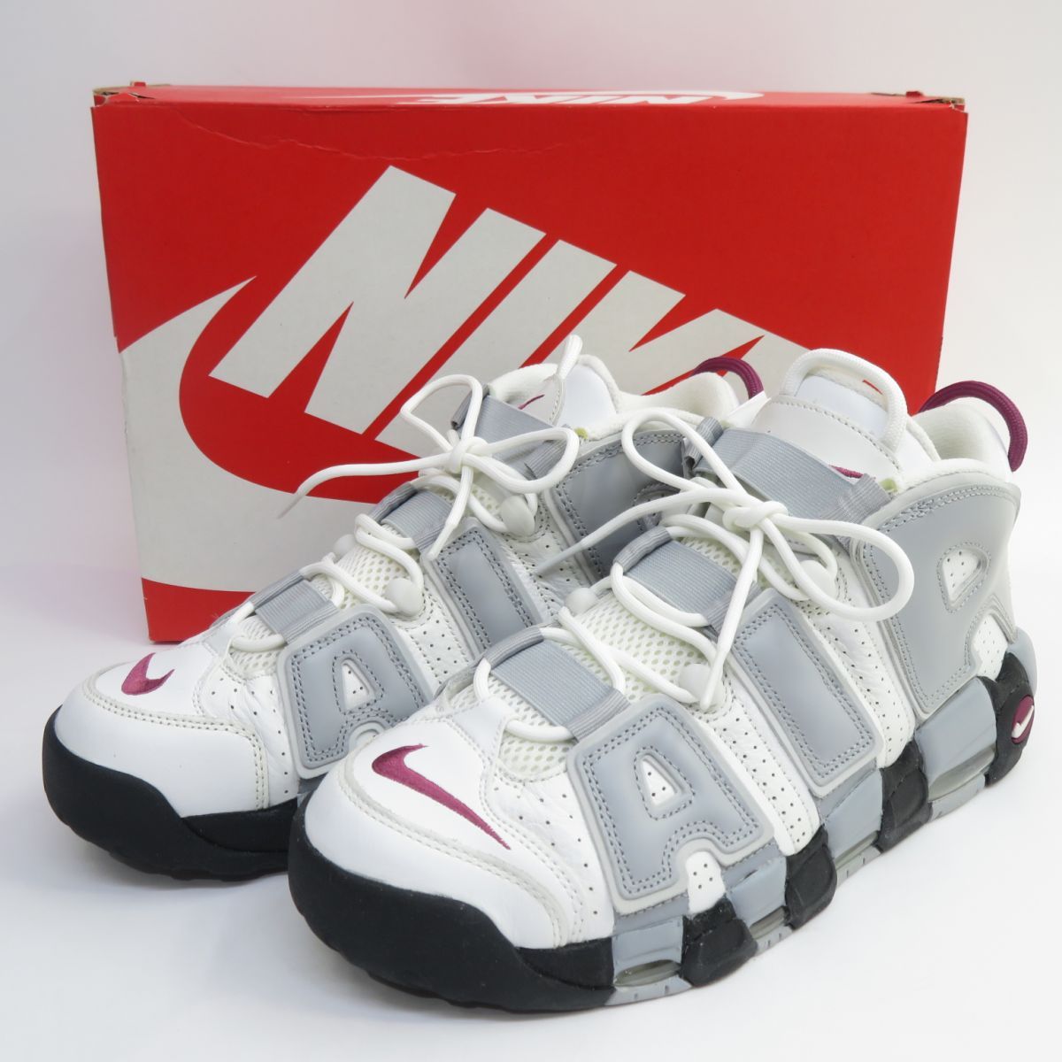 【未使用】NIKE ナイキ WMNS AIR MORE UPTEMPO ウィメンズ エア モア アップテンポ DV1137-100 US11.5 28.5cm 箱有