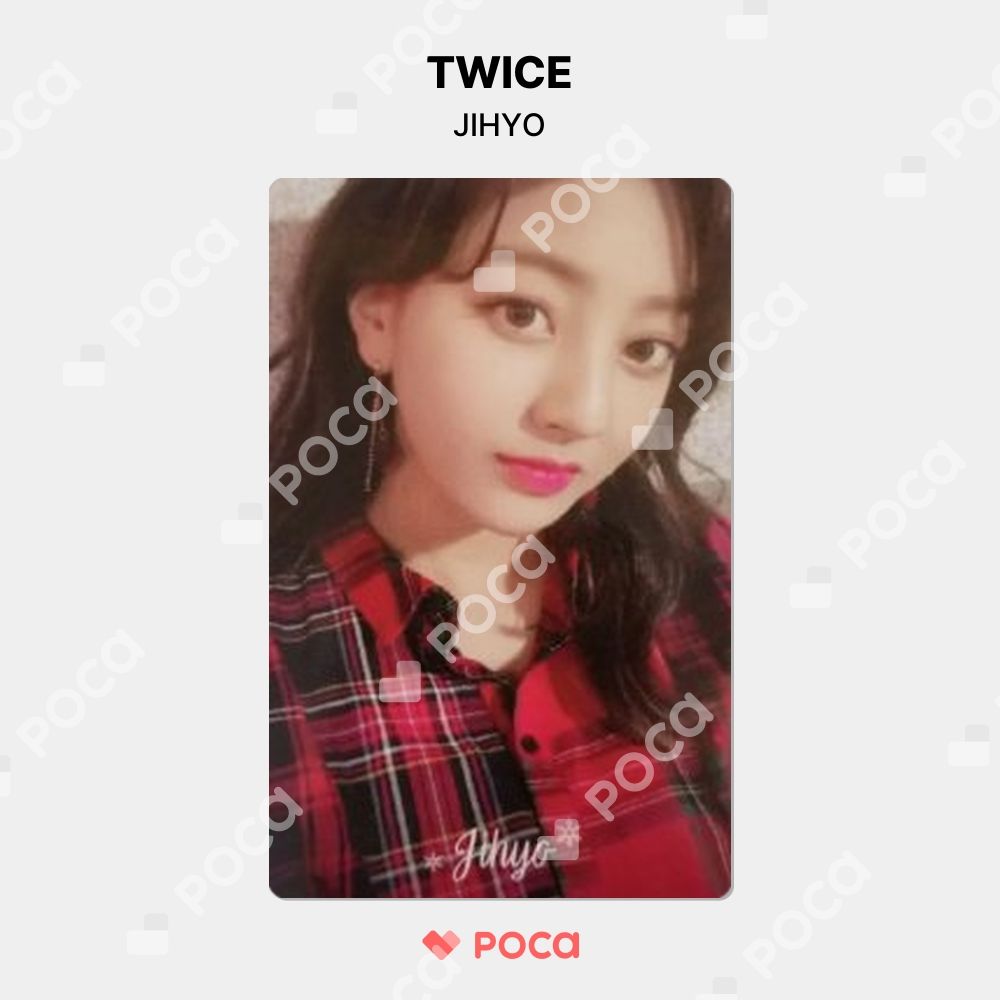 TWICE ジヒョ　サノク　トレカMerry&Happy TWICE Merry&Happy ジヒョ トレカ - メルカリ