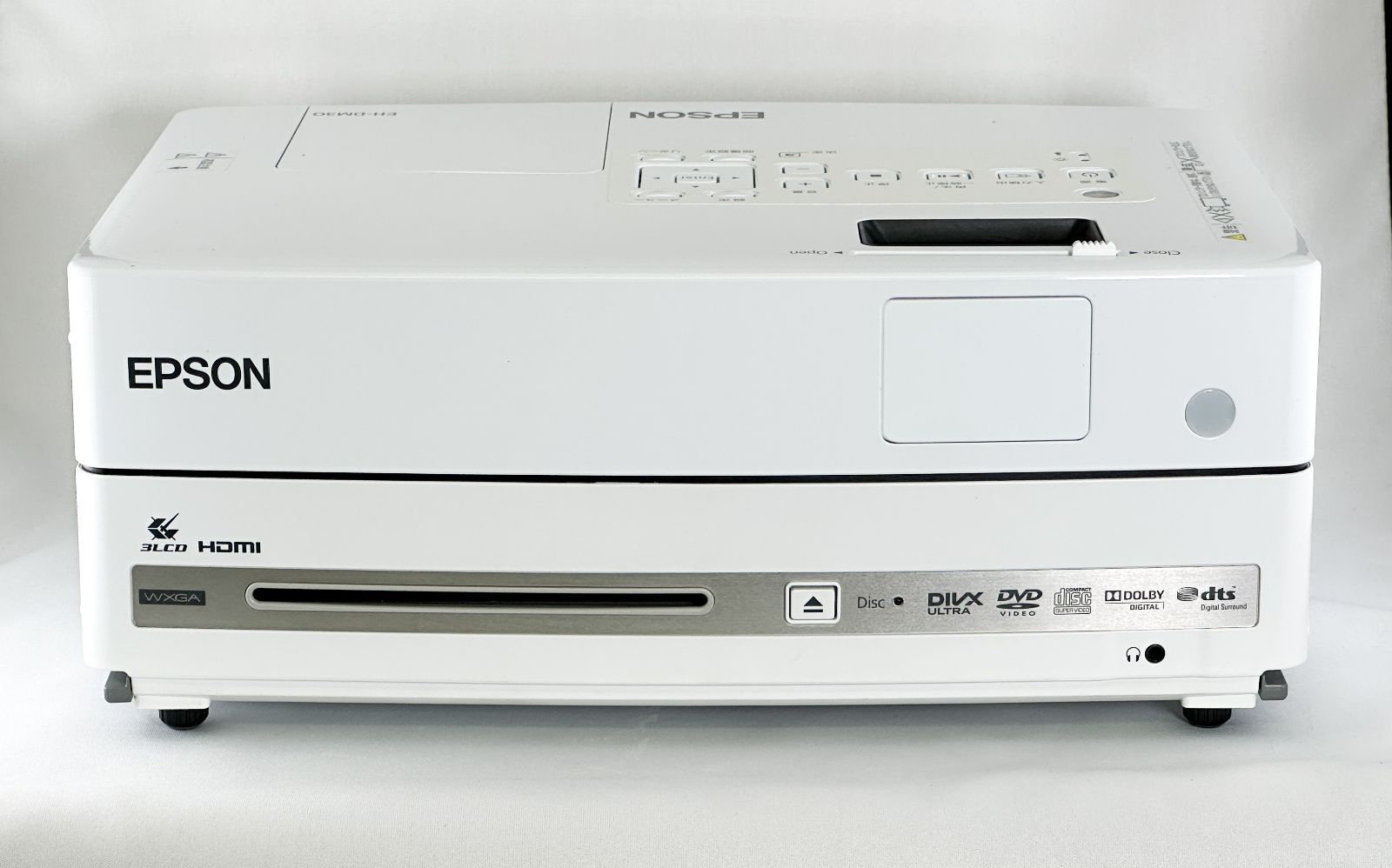 EPSON DVD一体型プロジェクター EH-DM30 レンタル☆EPSON dreamio DVDプレーヤー一体型ホーム
