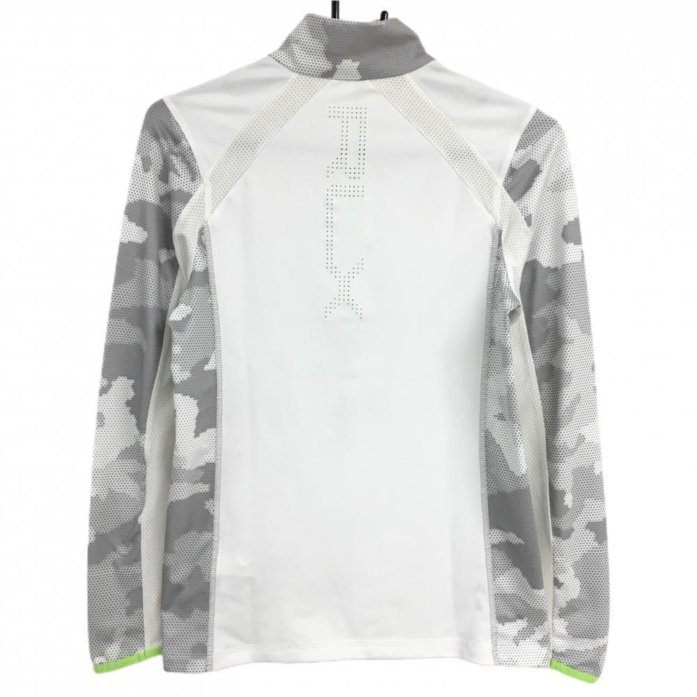 RLX ハイネックシャツ長袖 白 RLX ラルフローレン ハーフジップ