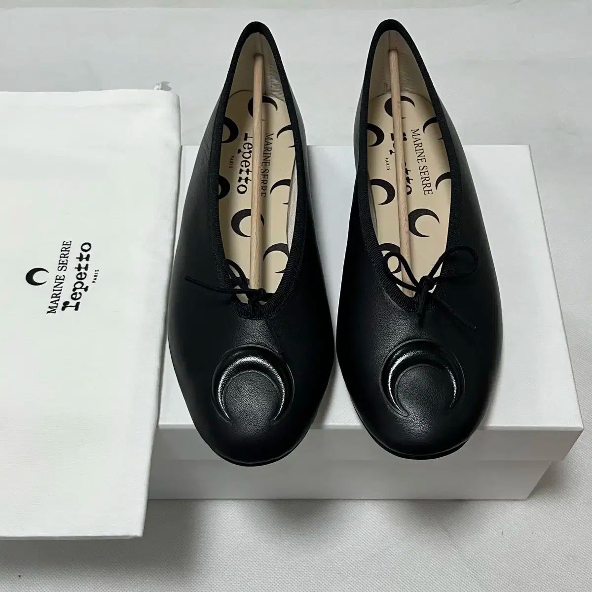 MARINE SERRE フラットシューズ37 マリーン・セル