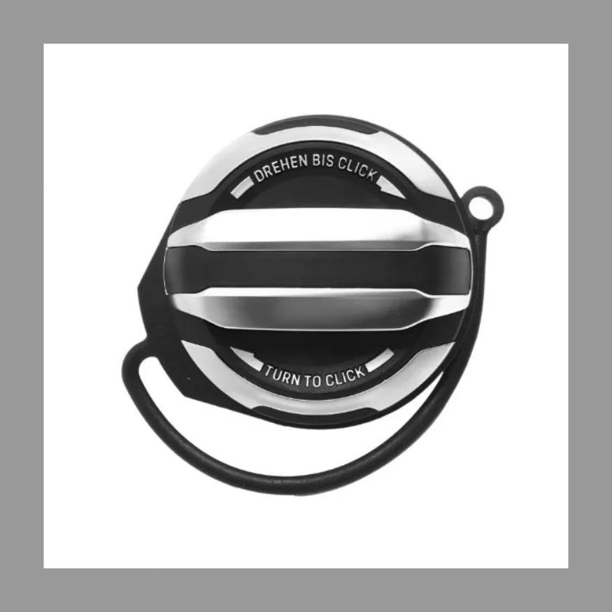 ポルシェ燃料キャップ ポルシェ純正 アルミニウムルック フューエル