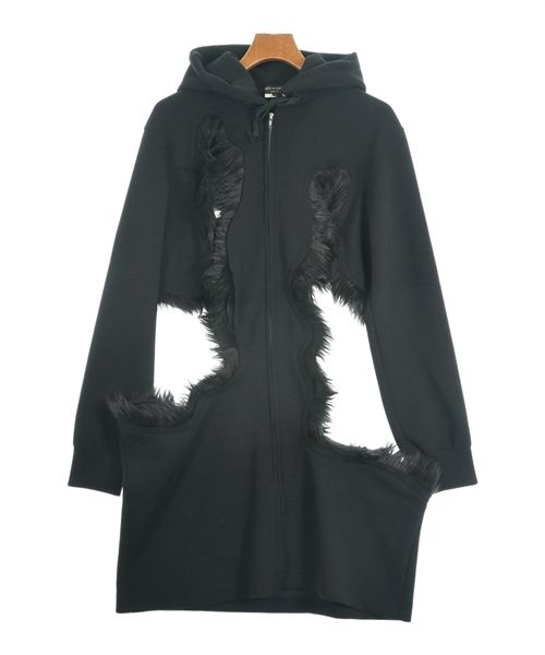 COMME des GARCONS HOMME PLUS パーカー S 黒 【古着】【中古】【送料無料】 COMME des GARCONS HOMME PLUS パーカー メンズ 【古着】【中古