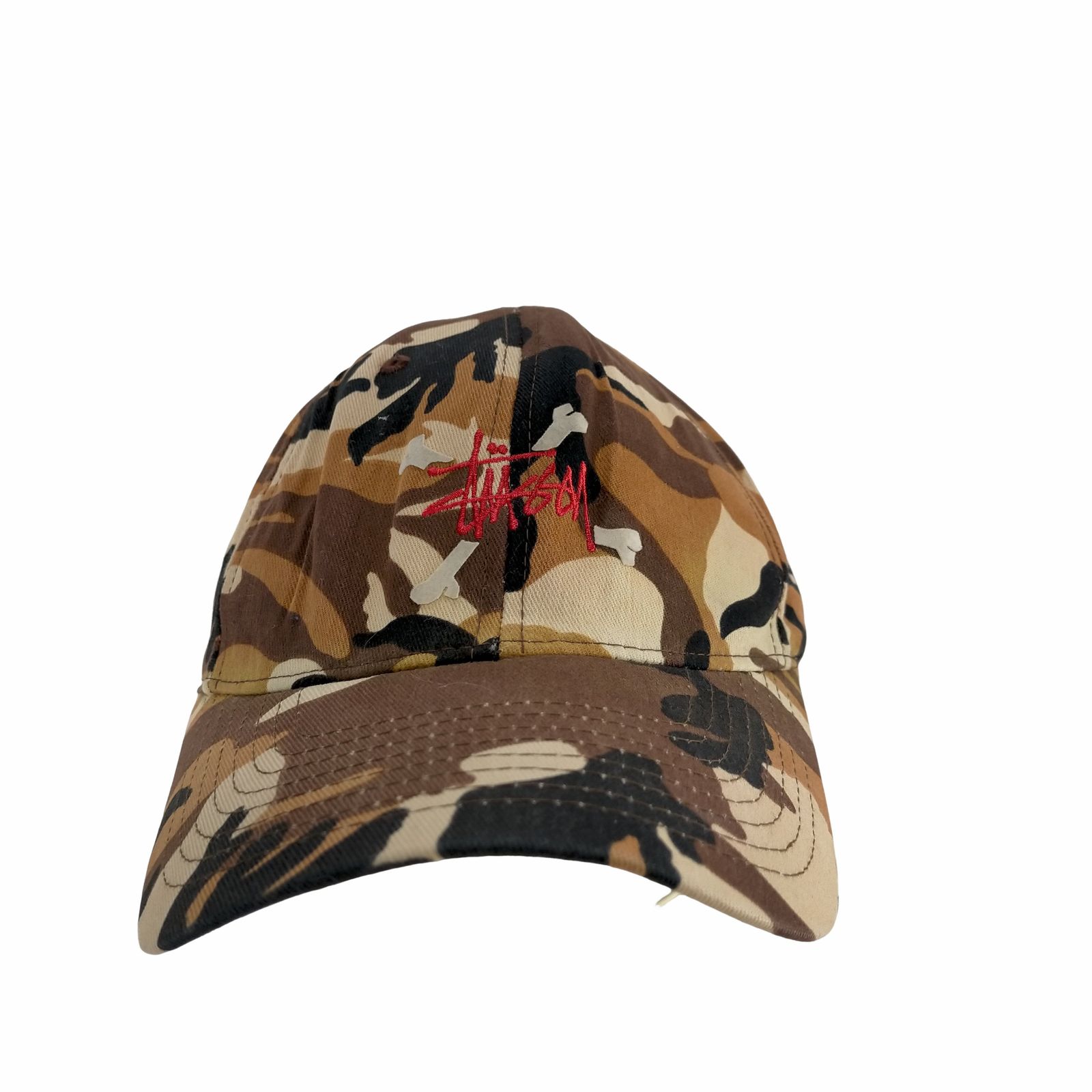 ステューシー Stussy OLD STUSSY HEAD GEAR 韓国製 迷彩柄 パネルキャプ メンズ  L-XL