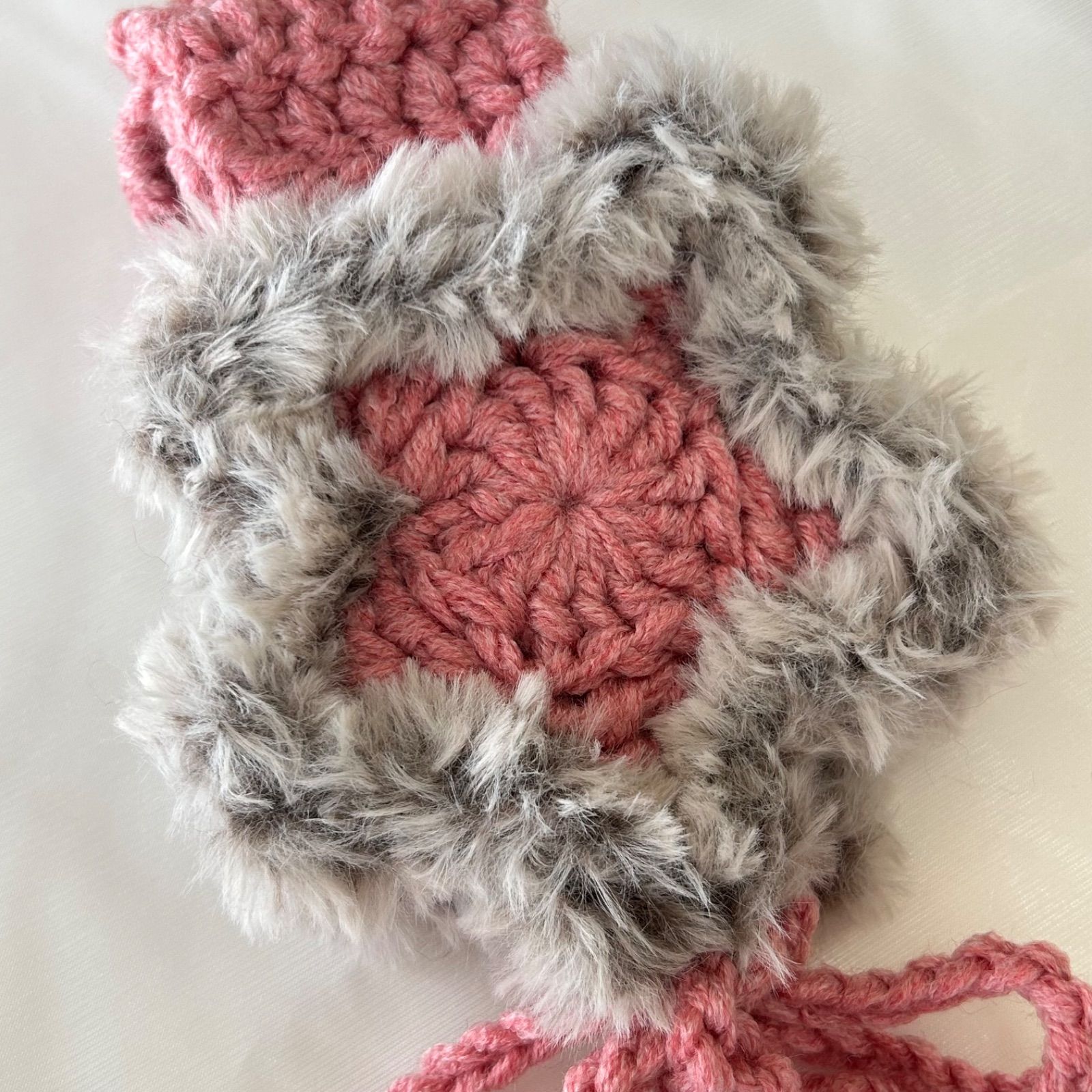 みつあみ様　お花のイヤーマフ་۪ ✿◞オーダーページ 椿のイヤーマフ【受注制作】1月中納品分 | あそ美や