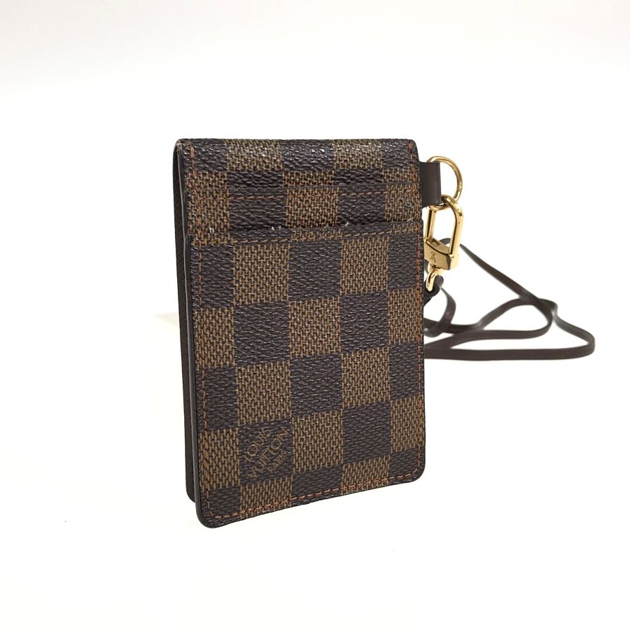 ルイ・ヴィトン LOUIS VUITTON ダミエ ポルトカルトIDバンド