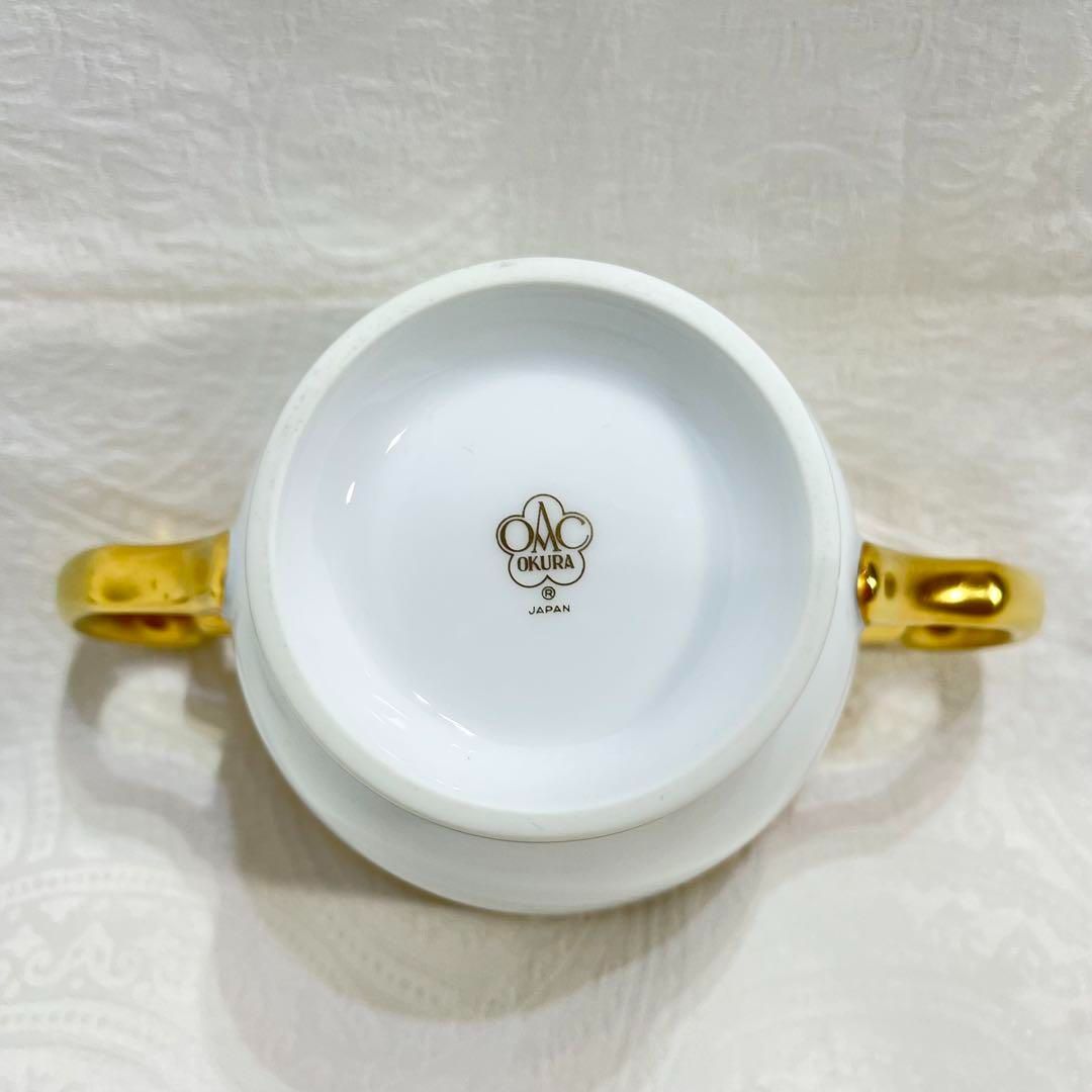 大倉陶園 片葉金蝕