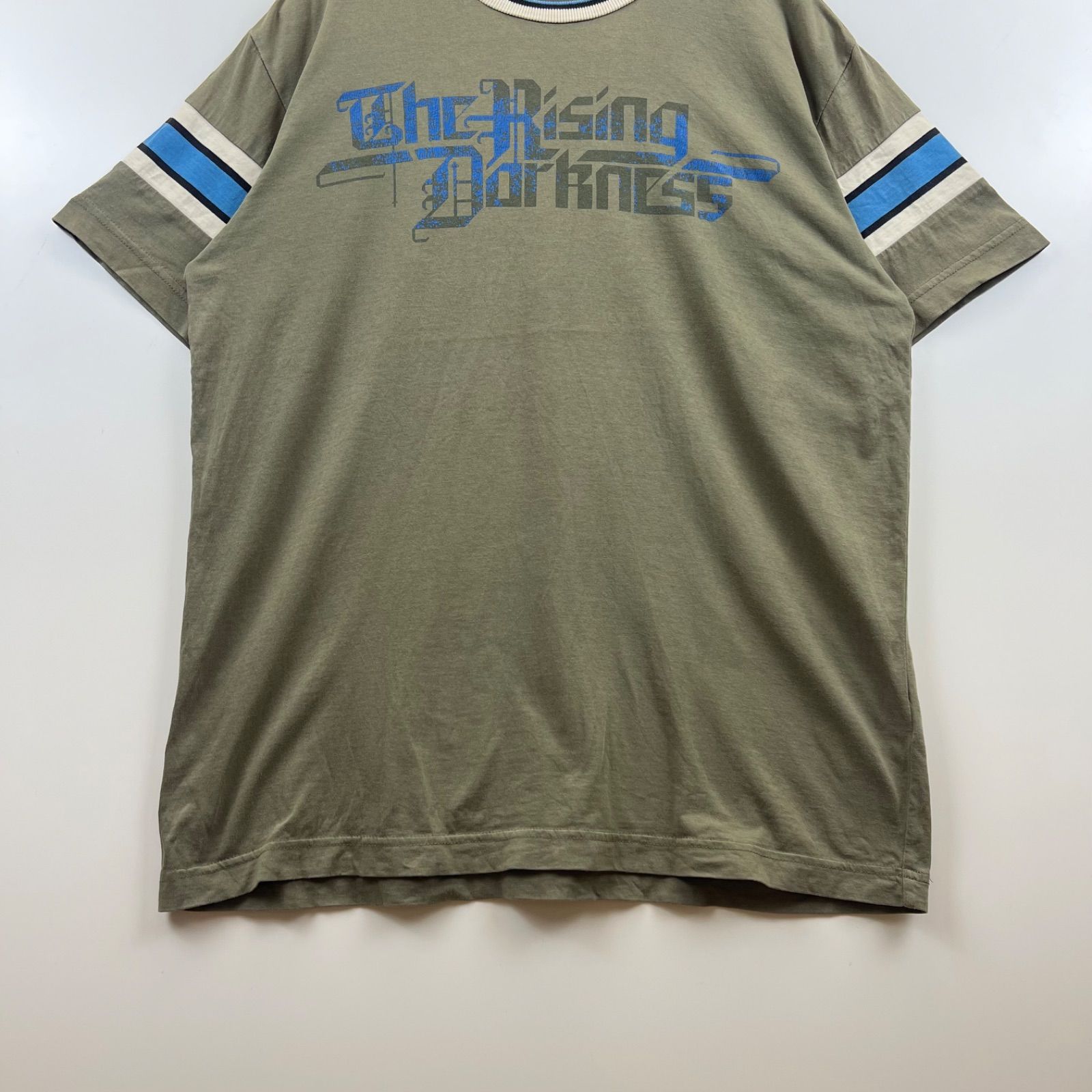 00s DIESEL ジップアップフーディー　Y2K グランジ お兄系 DIESEL 00s archive y2k rib S/S Tee M ディーゼル 黒タグ