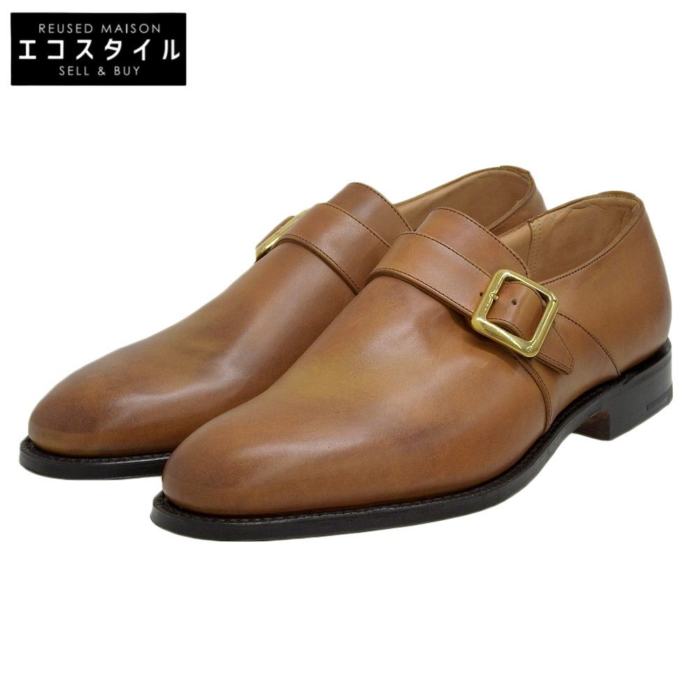 Church's チャーチ 新品同様 Church's チャーチ SYDNEYシドニー レザー シングルモンクシューズ メンズ チェスナッツ 075 5725/01 075