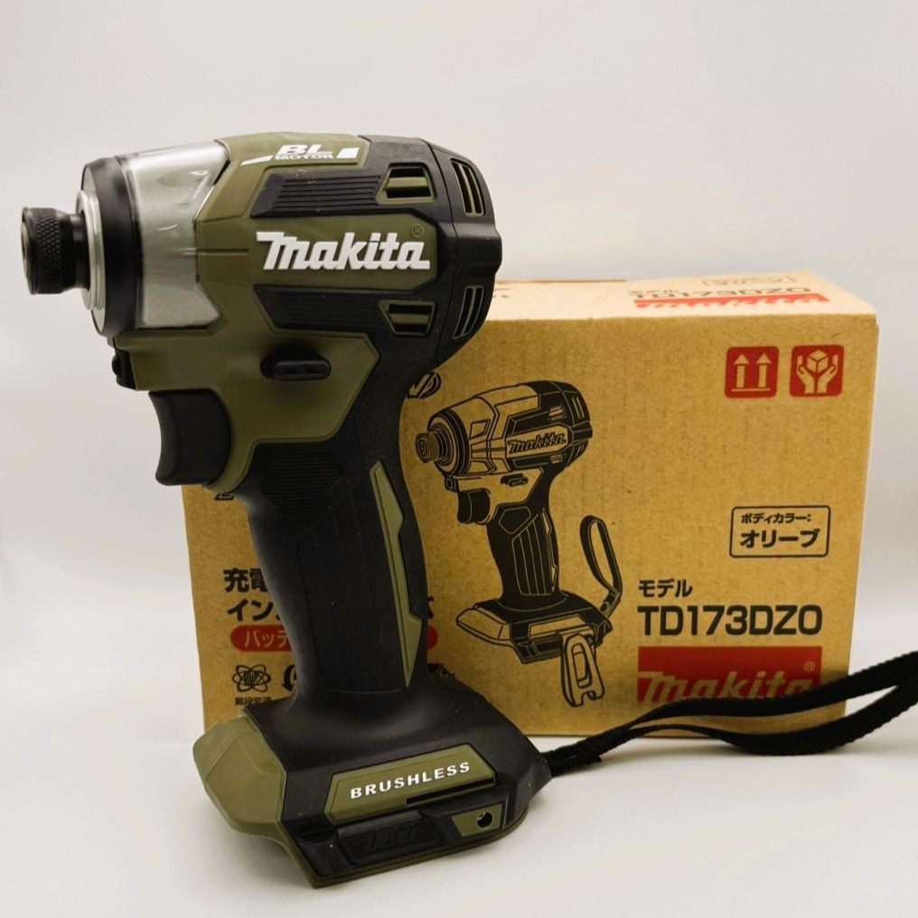 Makita マキタ インパクトドライバ TD173DZ0 オリーブ 241