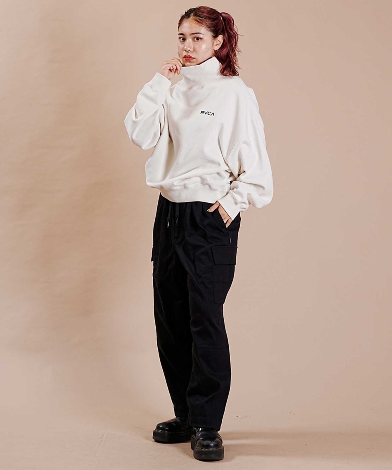 ムラスポ公式】RVCA/ルーカ レディース トレーナー スウェット