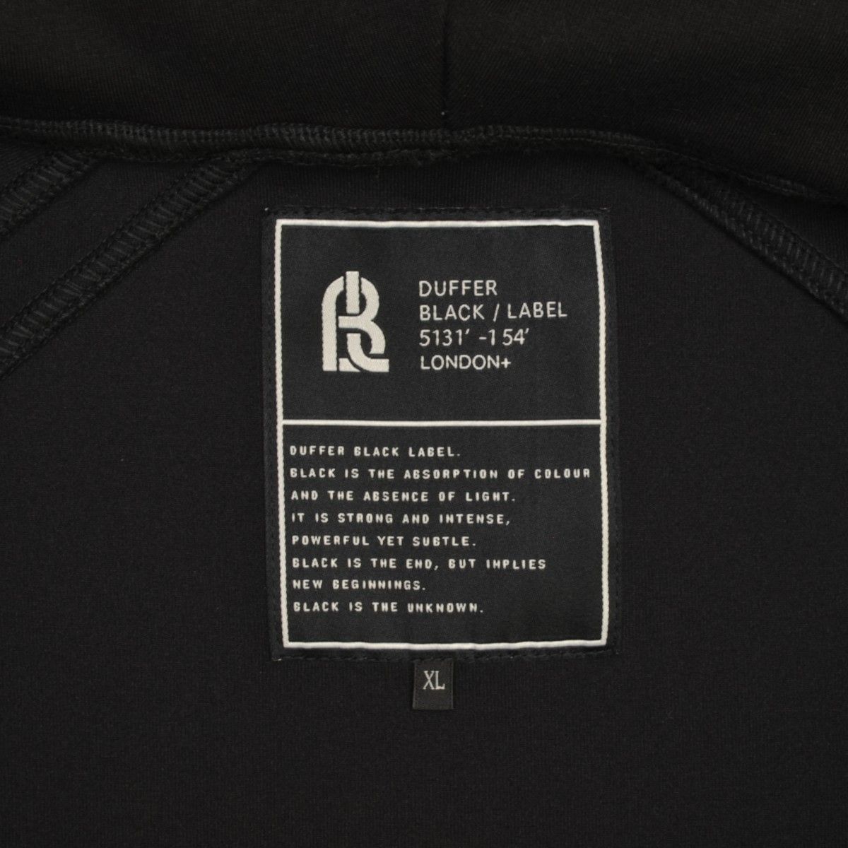 XL【The DUFFER of St.GEORGE / ザダファーオブセントジョージ】BLACK