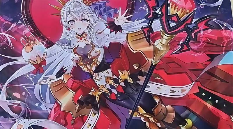 マリス プレイマット M∀LICE＜Q＞HEARTS OF CRYPTER WVICM M∀LICE Q HEARTS OF CRYPTER RED RANSOM Playmat TCG CCG