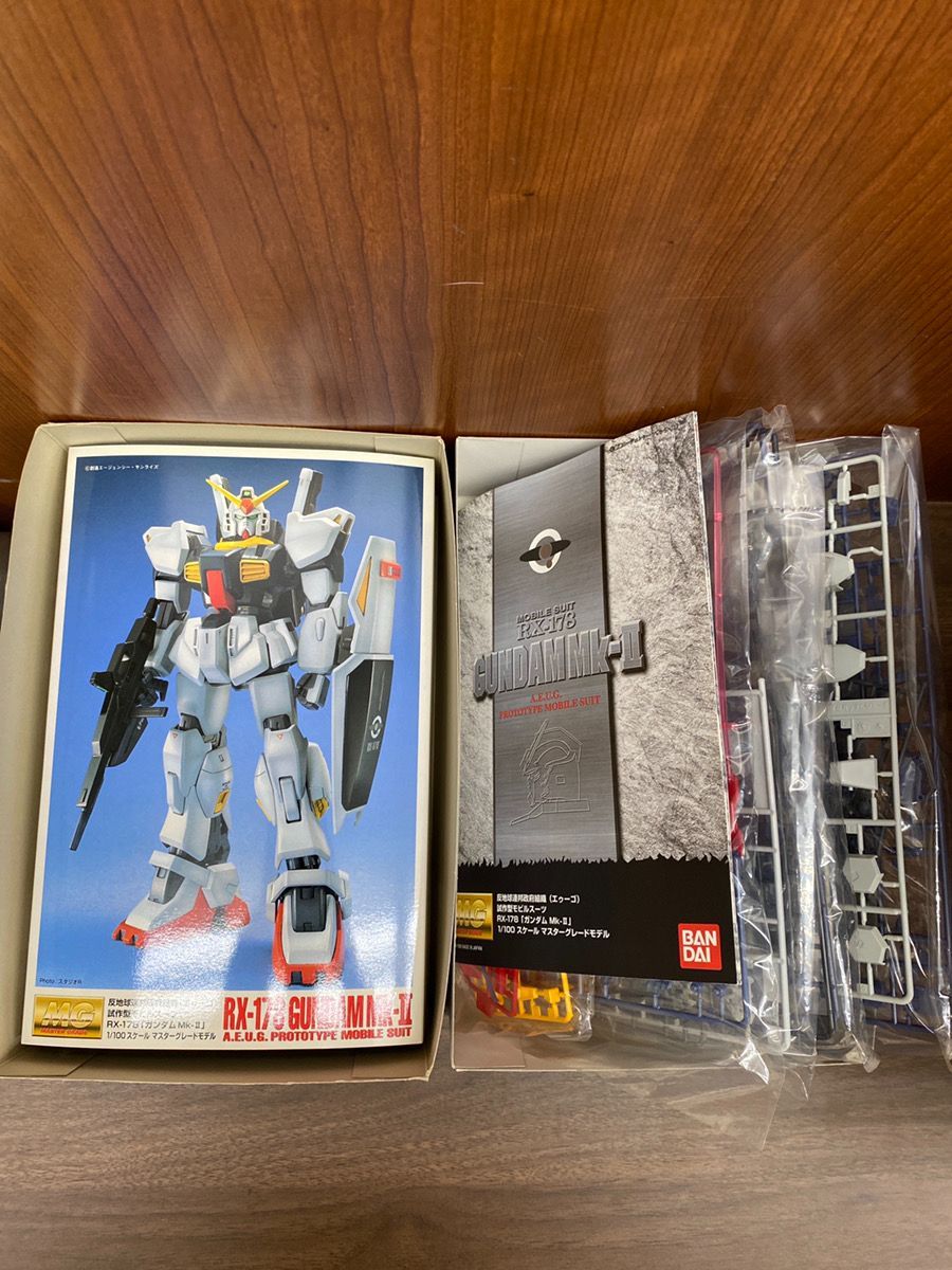 未組立品 ガンプラ 1/100 MG マスターグレード RX-178 ガンダムマーク