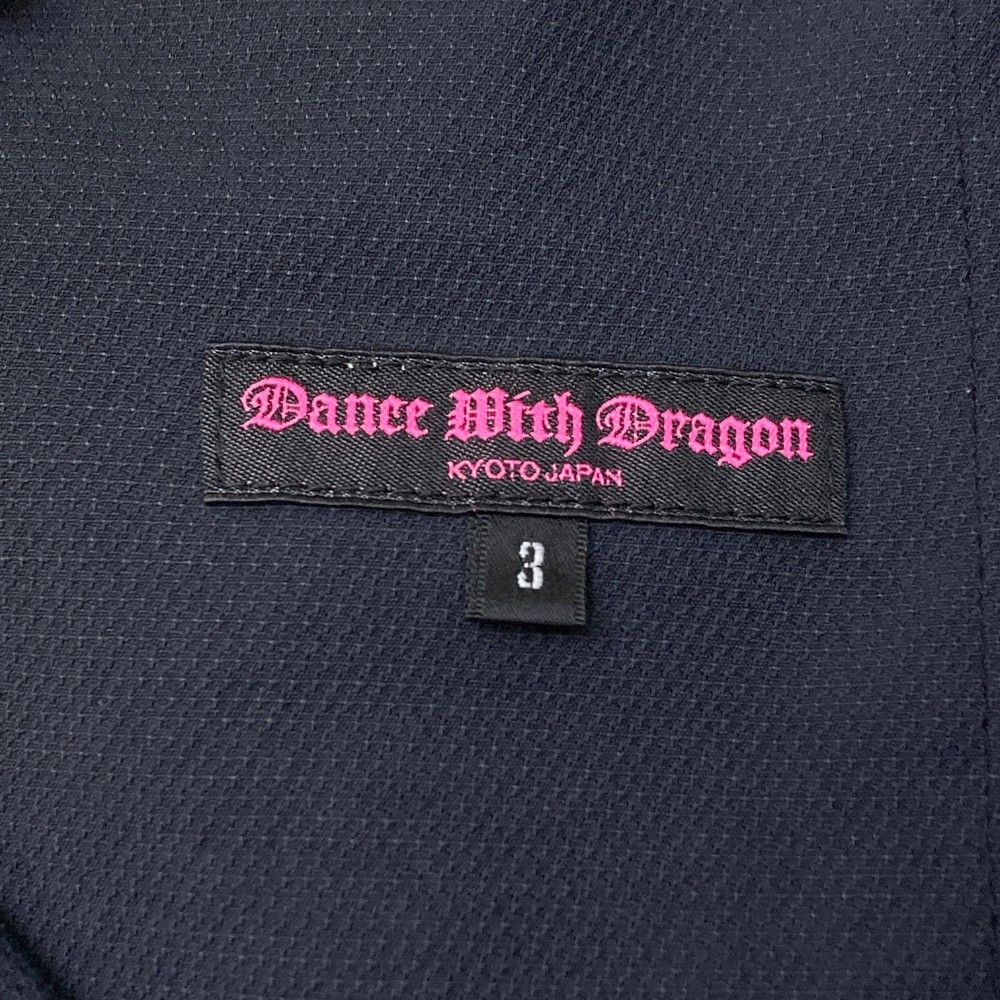 サイズ：3 DANCE WITH DRAGON ダンスウィズドラゴン  キュロットスカート  ブラック系 [240101416014] ゴルフウェア レディース ストスト DANCE WITH DRAGON ダンスウィズドラゴン 2WAY キュロット