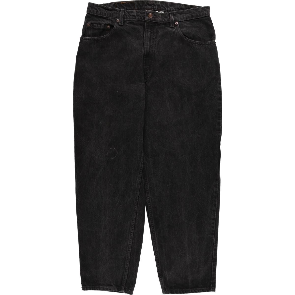 古着 90年代 リーバイス Levi s 560 LOOSE FIT TAPERED LEG ブラックデニム テーパードデニムパンツ メンズw37相当|evb031793