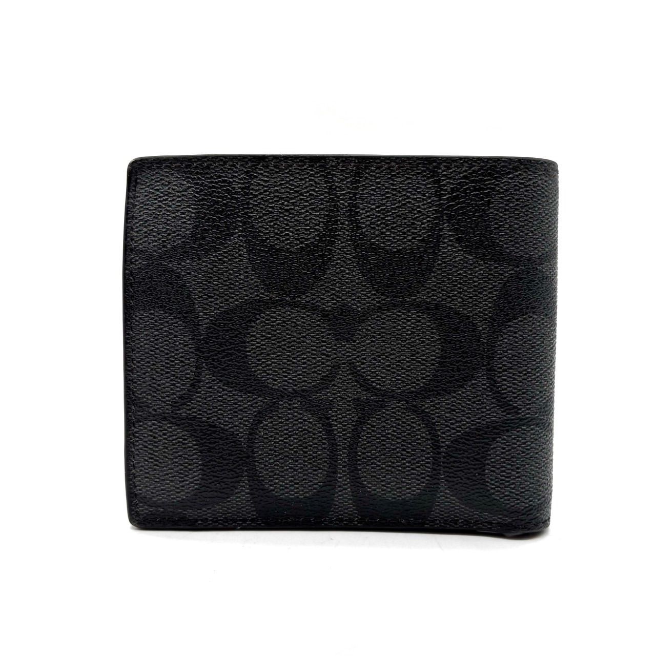 美品✨ coach コーチ　ビジネスバッグ　PVCレザー　ブラック　シグネチャー コーチ(COACH) シグネチャー(Signature) ビジネスバッグ