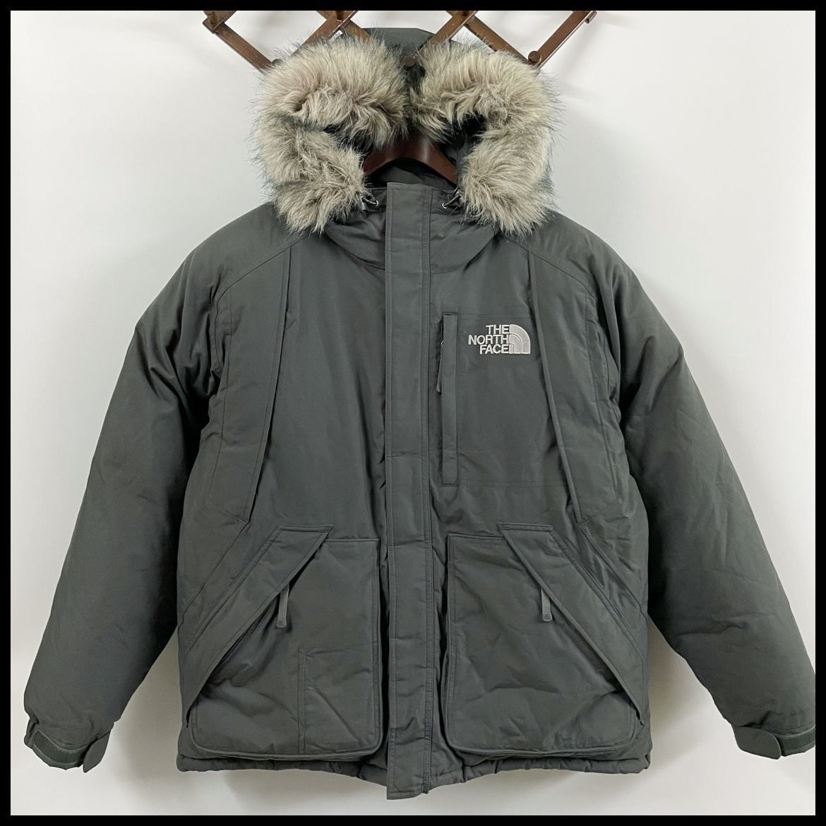 THE NORTH FACE ノースフェイス エレバスジャケット ダウン グレー