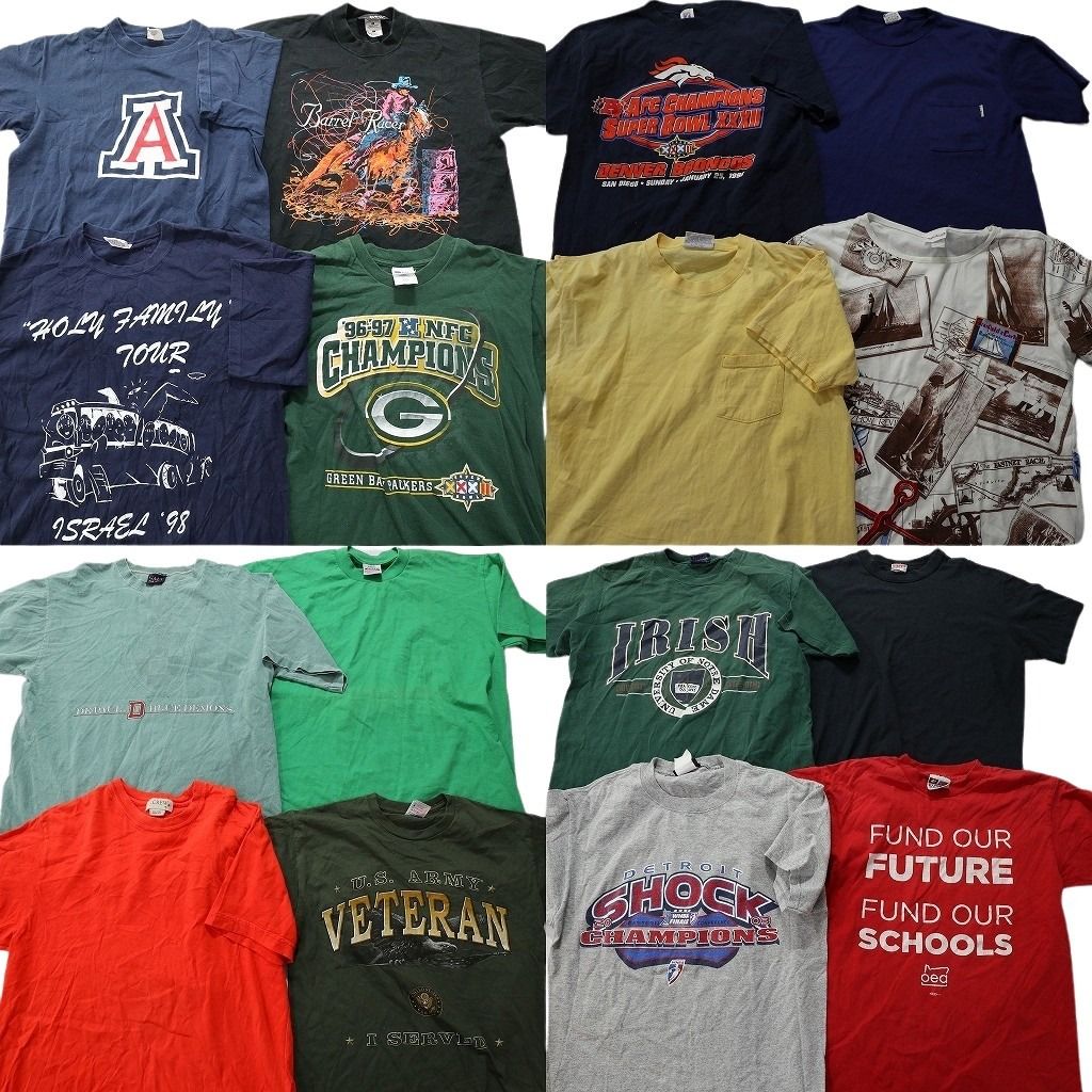 古着卸 まとめ売り USA製 ～90s オールド 半袖Tシャツ 16枚セット 