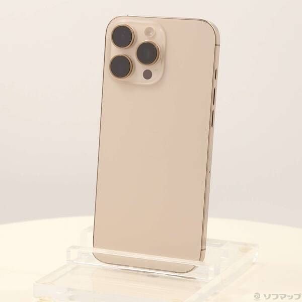 〔 品〕 iPhone16 Pro Max 512GB デザートチタニウム MYWN3J A SIMフリー 258