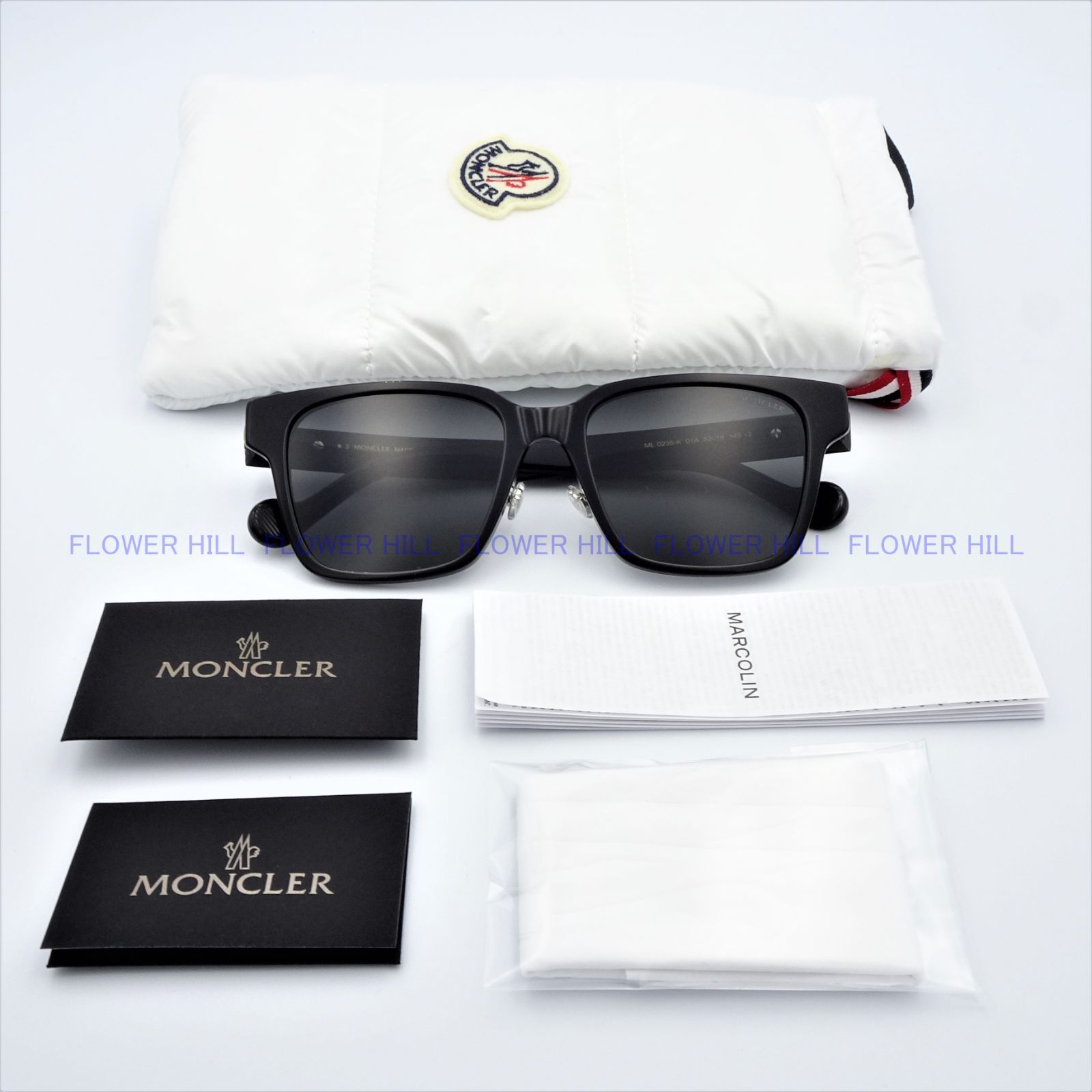 ML0235-K01A素材構成MONCLER　ML0235-K 01A　サングラス ブラック　モンクレール