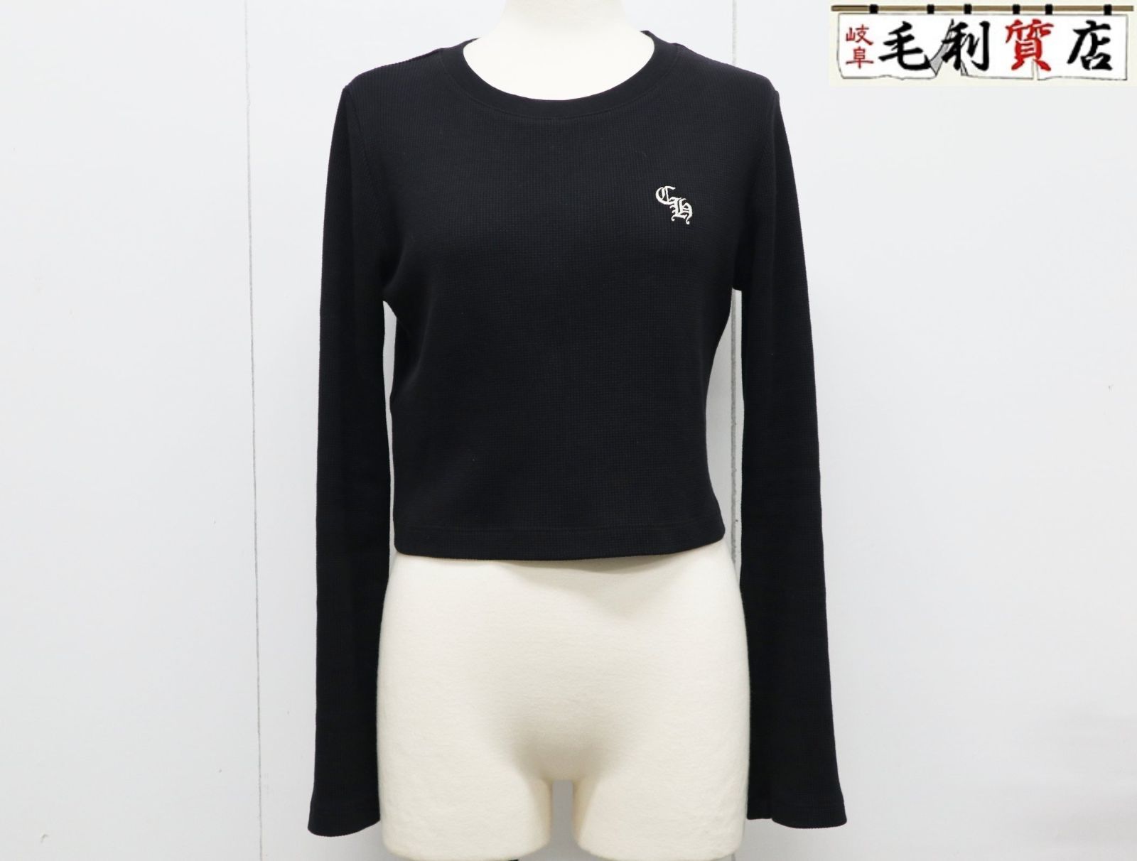 クロムハーツ CHROME HEARTS Bad Seed CHロゴ ロングスリーブTシャツ ブラック サイズM 【中古】長袖 カットソー クロムハーツ CHROME HEARTS Bad Seed CHロゴ ロングスリーブT