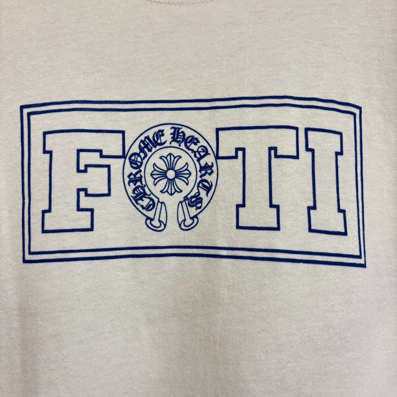 【新品】Chrome Hearts FOTI スクロールラベル ロンT　Lサイズ 新品】Chrome Hearts FOTI スクロールラベル ロンTLサイズ
