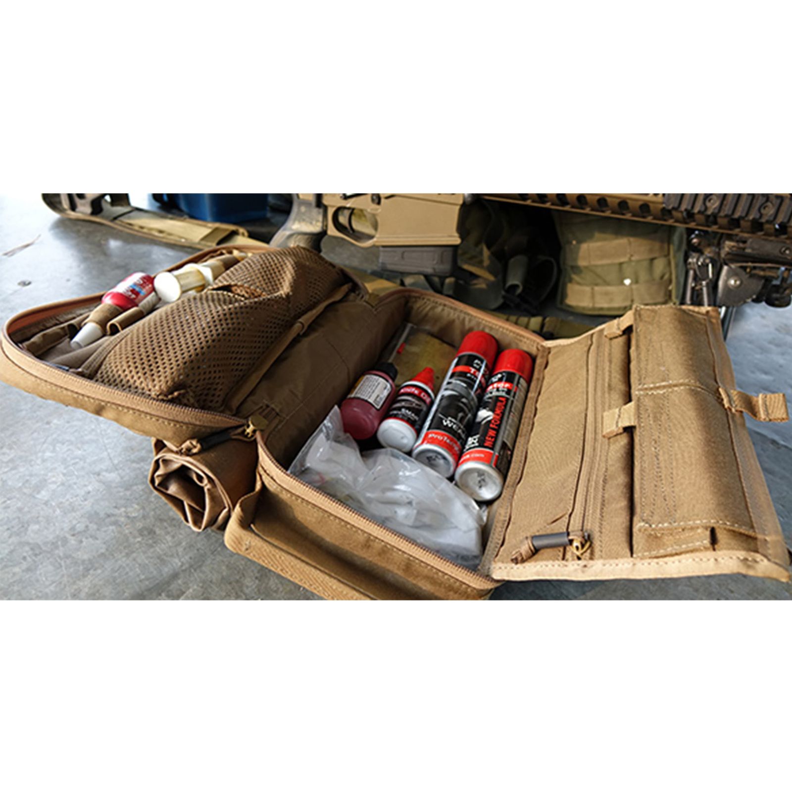 HELIKON-TEX クリーニングキットポーチ Service Case マット付き MO