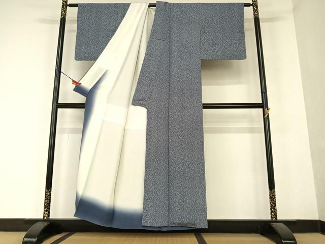 平和屋着物○上質な小紋 舞花文 金彩 正絹 逸品 CAAP7111hy