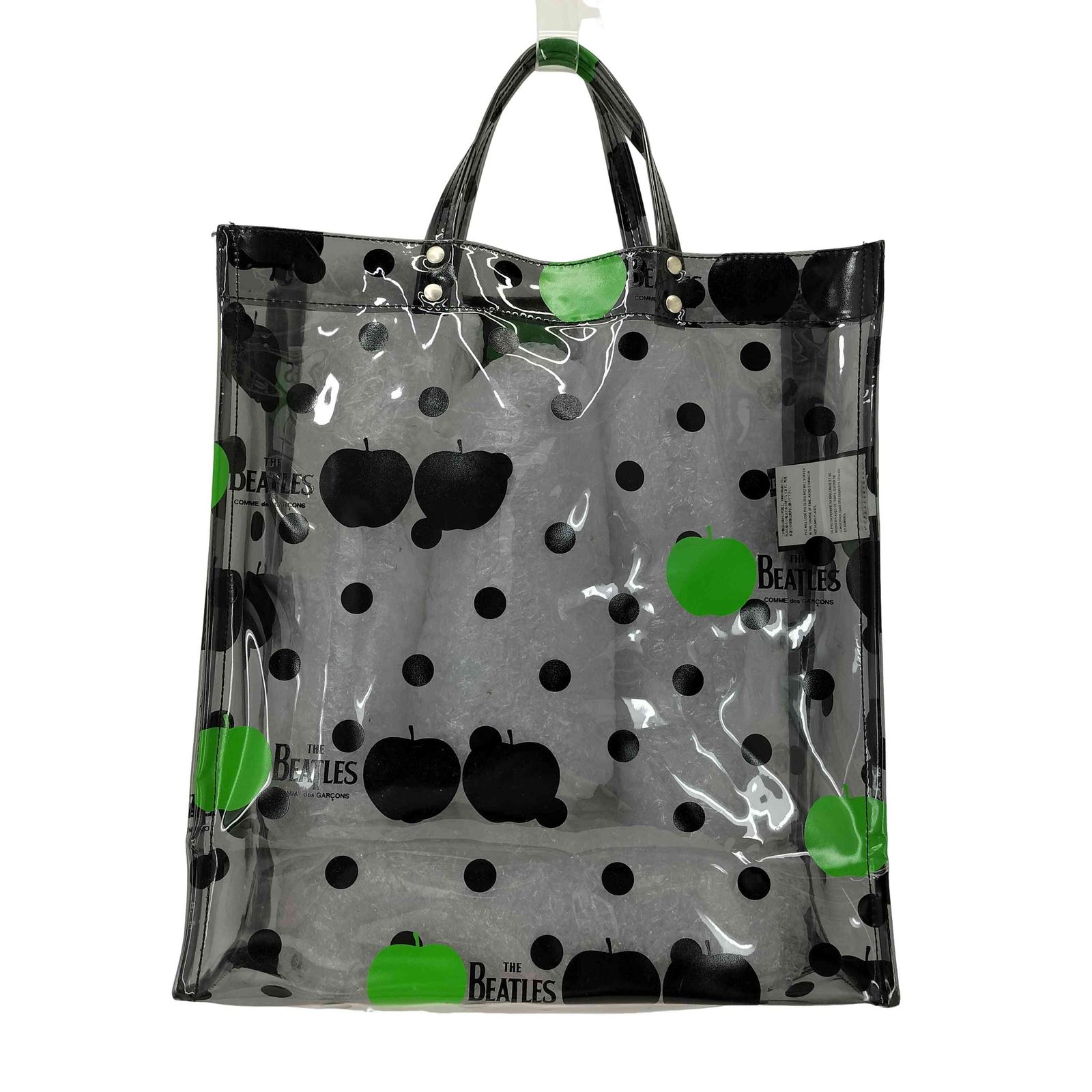 コムデギャルソン COMME des GARCONS PVC トートバッグ クリア メンズ 