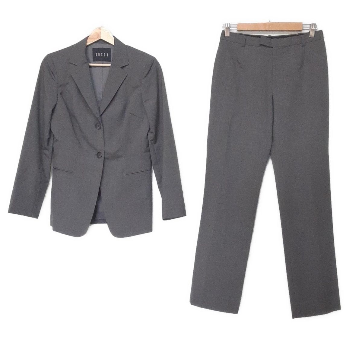 BOSCH(ボッシュ) レディースパンツスーツ レディース - グレー ノーカラー