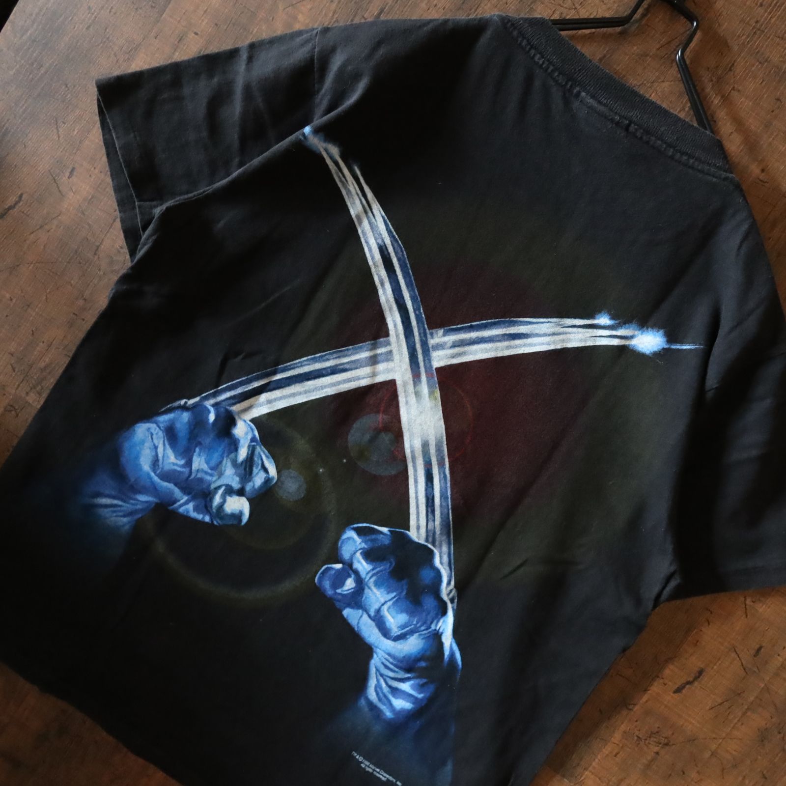 90s Vintage US古着☆X-MEN Wolverine ウルヴァリン 両面 プリント  