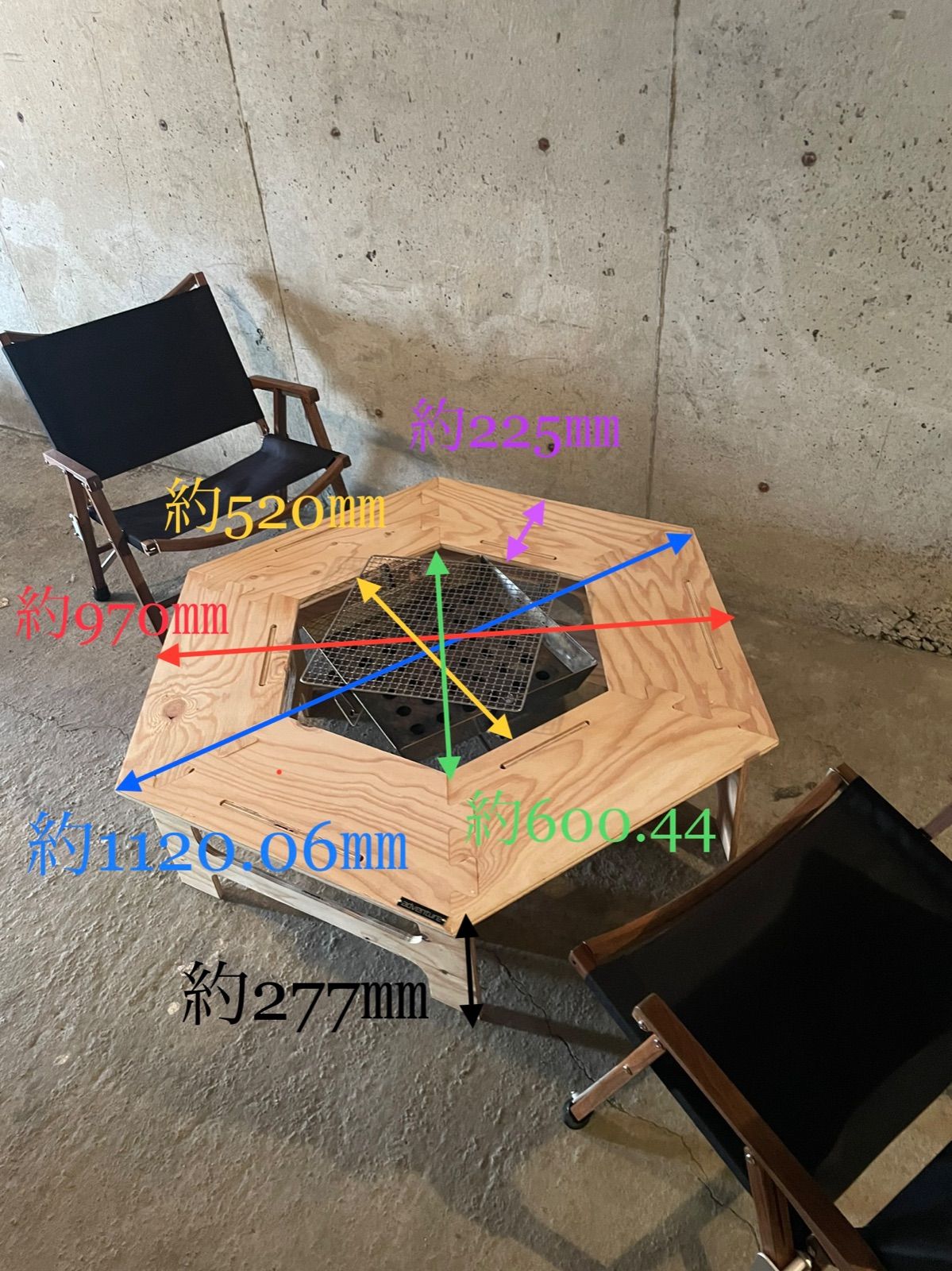 予約商品 ヘキサゴンテーブル ヘキサテーブル 8way - メルカリ