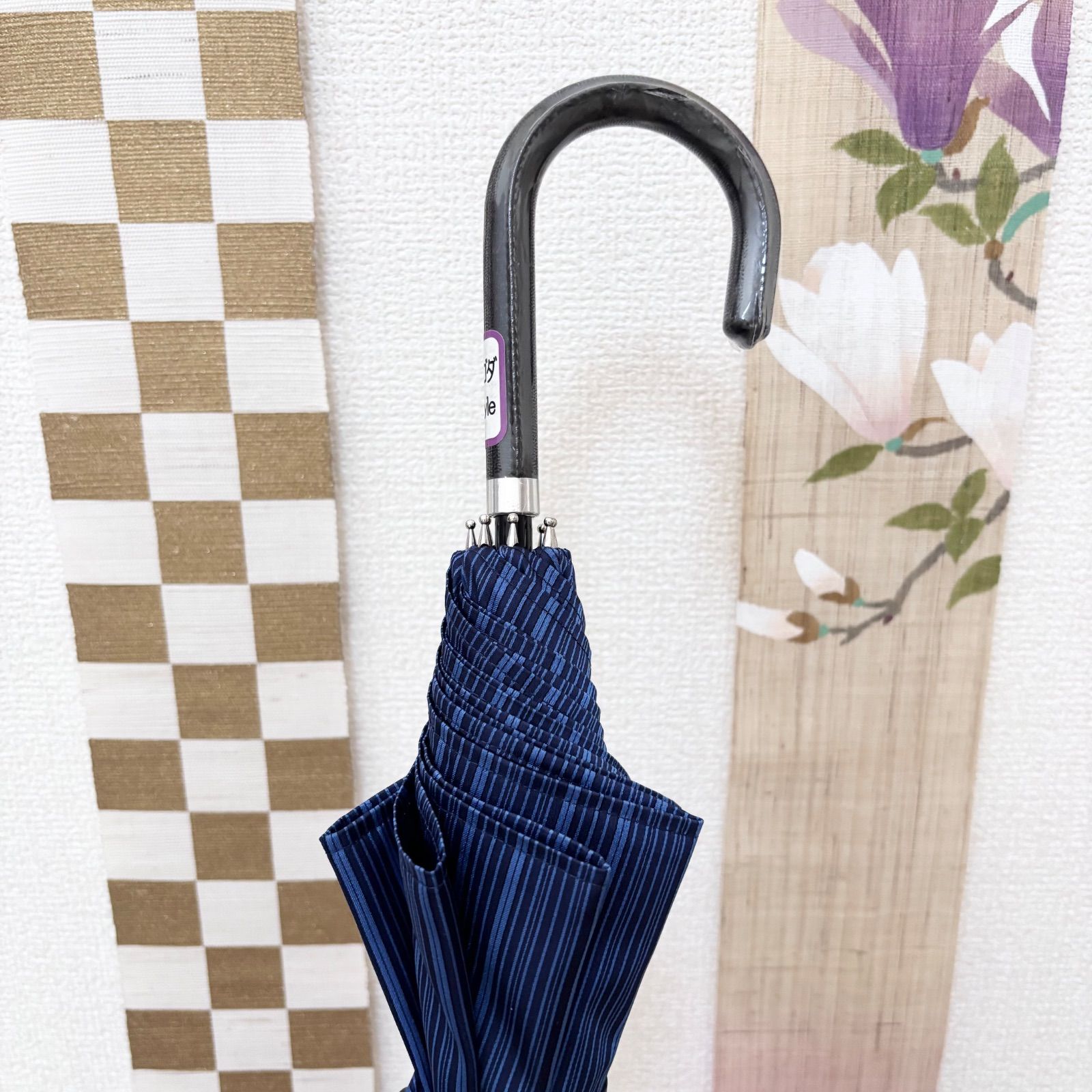 ハンドメイド 雨ゴートから作った晴雨兼用パゴダ日傘 春待月 【公式通販】