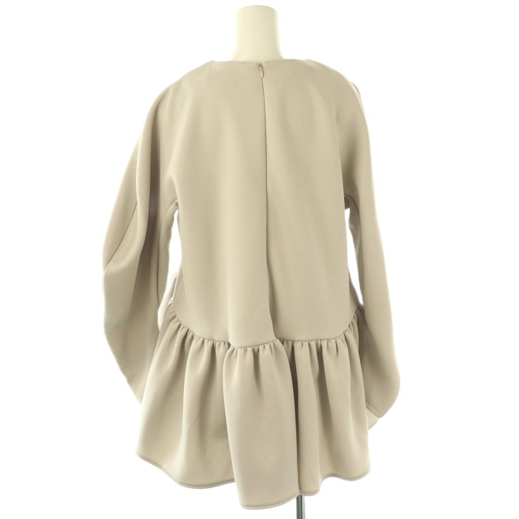 ツルバイマリコオイカワ　Kirill ペプラムトップス TSURU by Mariko Oikawa tシャツ 「Tsuru Oikawa/ツルバイマリコ