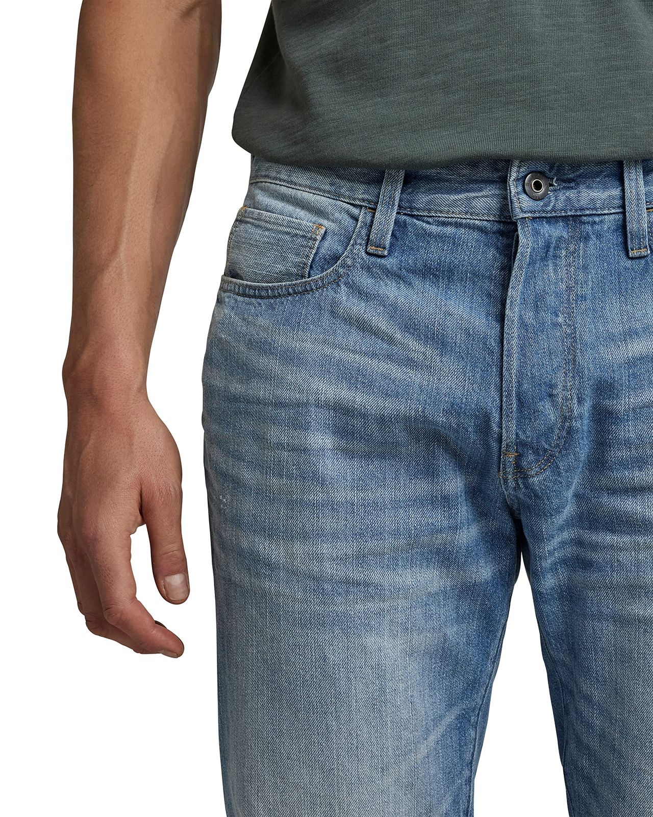 デニム ショートパンツ ハーフパンツ ストレートフィット メンズ 3301 ジースターロゥ Short 二次会向け その他 