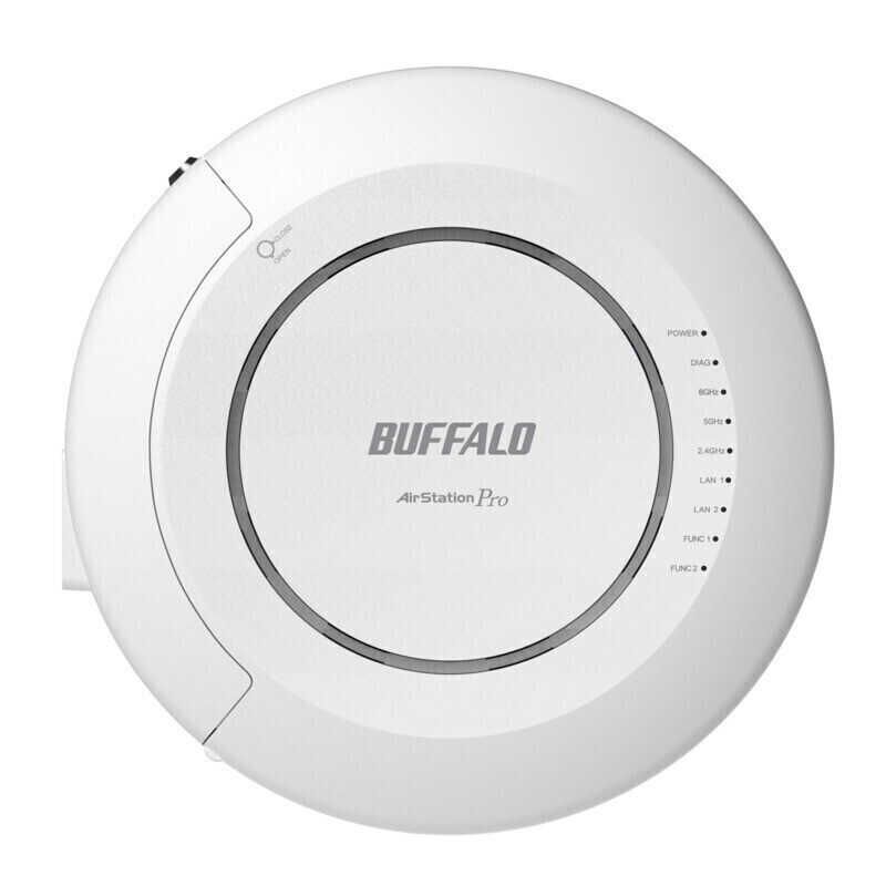未開梱 BUFFALO WiFiルーター AirStation Pro エアステーション プロ WiFi 6E対応 11ax 6GHz対応 法人向け トライバンド無線LANアクセスポイント WAPM-AXETR