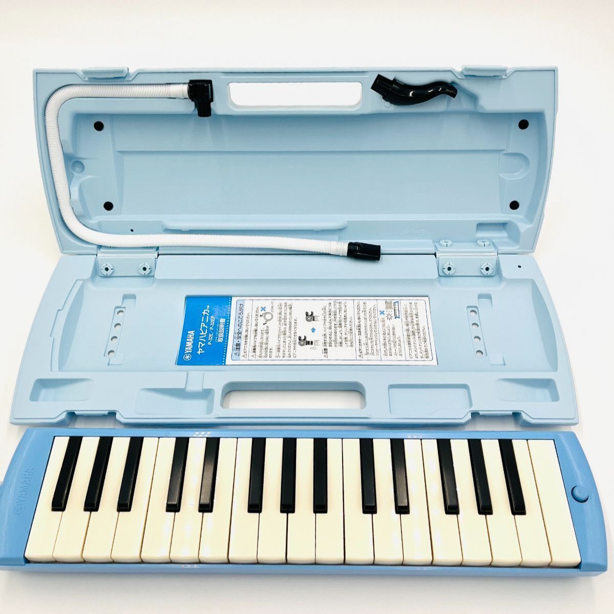 YAMAHA鍵盤ハーモニカ(P-32D)ブルー - 鍵盤楽器