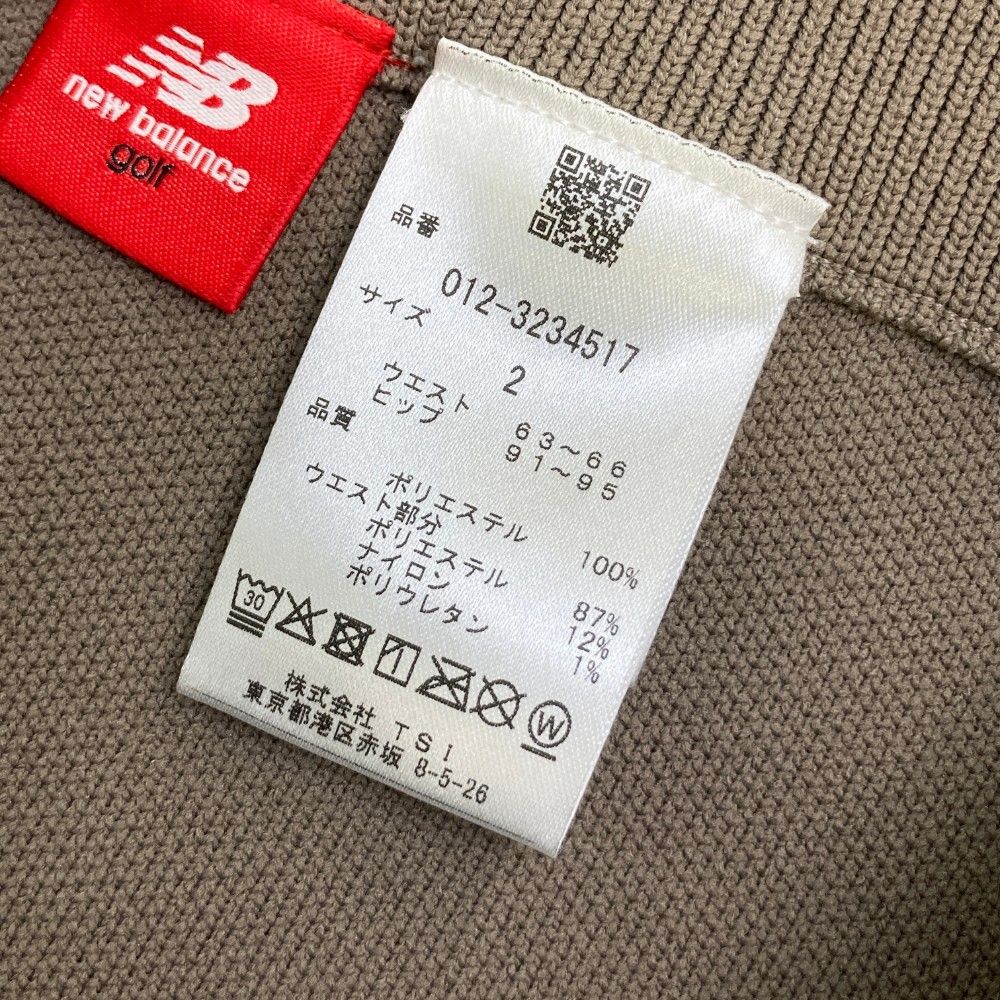 サイズ：2 NEW BALANCE GOLF ニューバランス 2023年モデル ニット